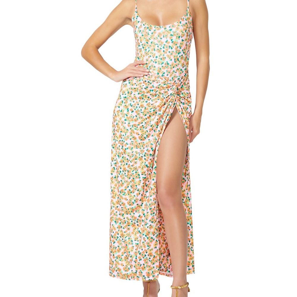 AFRM Multicolor Floral Maxi Dress